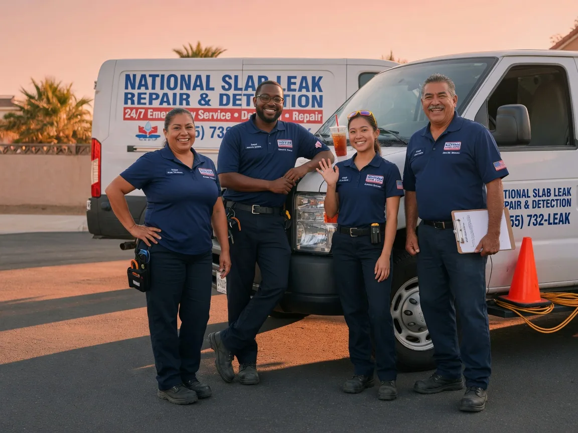 Slab Leak Detection company in Noble, LA